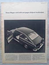 VW Volkswagen 1600 TL, Aufpreis, Werbung advert pubblicità Reklame, 1967 comprar usado  Enviando para Brazil