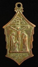 Vintage jesus medal for sale  Angola