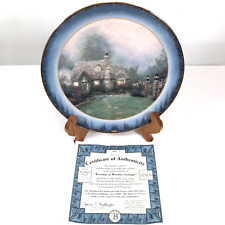 Thomas kinkade plate for sale  Shipping to Ireland