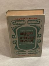 Histoire de la Littérature Française HC 1953 No DJ French Book Good Condition comprar usado  Enviando para Brazil