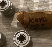 (4 PÇS) KOYO 608 ZZ CM, 2Z, Rolamento Radial de Linha Única, Fabricado no Japão (SKF, NTN, NSK) comprar usado  Enviando para Brazil