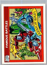 Usado, 1990 Marvel Universe Series 1 Impel Trading Cards #108 Famous Armor Wars Estado perfeito comprar usado  Enviando para Brazil