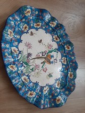 Grand plat faïence d'occasion  Onville