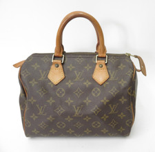 Autêntica bolsa de mão Louis Vuitton monograma Speedy 25 #42679 comprar usado  Enviando para Brazil