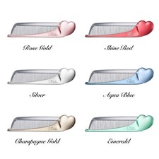 Usado, Pente de cabelo dobrável ReFa HEART COMB Aira, compacto leve portátil com caixa comprar usado  Enviando para Brazil