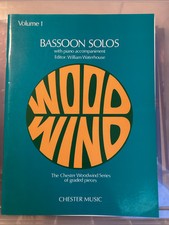 Bassoon solos vol1 for sale  MANNINGTREE