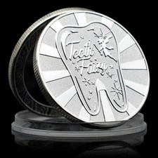 Moeda de memória The Tooth Fairy presente infantil mundo colecionáveis medalha de prata presente comprar usado  Enviando para Brazil