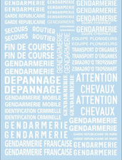 Grand gendarmerie blanc d'occasion  Lillers