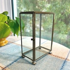 Vintage brass glass for sale  Daytona Beach