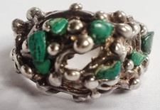 D0793 silber ring gebraucht kaufen  Schöneck/Vogtl.
