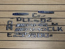 Black amg letters for sale  DUNDEE