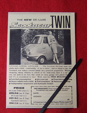 Scootacar twin luxe for sale  DUNSTABLE