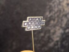 FIAT KREDIT BANK, ANSTECKNADEL Metall Lack, Verbraucher - Bank Fiat Automobile, usado comprar usado  Enviando para Brazil