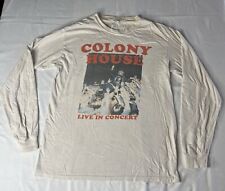 Camiseta Colony House Band Autografiada Vintage Etiqueta Gildan Buen Estado segunda mano  Embacar hacia Argentina