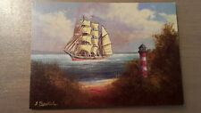 Postkarte segelschiff auslauf gebraucht kaufen  Thedinghausen