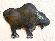 Vintage buffalo raku for sale  Sandpoint