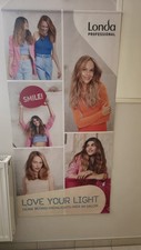 Stoffbanner wella londa gebraucht kaufen  Saalfeld/Saale