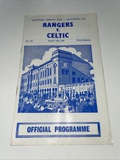 Rangers celtic 16th for sale  MONMOUTH