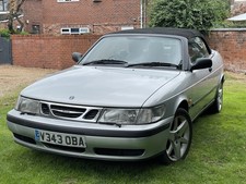 1999 saab convertible for sale  SANDBACH