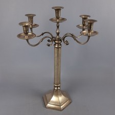 Candelabro metallo argentato usato  Inverigo
