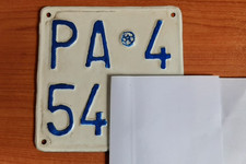 Targa moto epoca usato  Cinisi