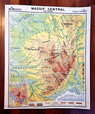 Affiche scolaire carte d'occasion  Bar-le-Duc