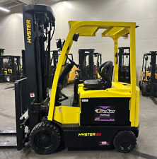 Empilhadeira elétrica 2013 Hyster E60XN-33 6000 LB mastro quádruplo almofada - recondicionada comprar usado  Enviando para Brazil