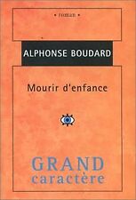 Mourir denfance édition usato  Spedire a Italy