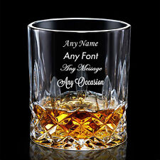 Personalised whiskey glass for sale  UK
