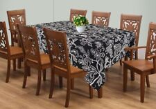 Tablecloth cotton black for sale  HAYES