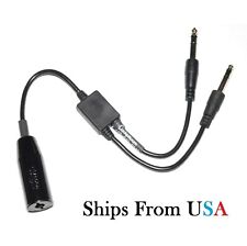 Helicopter headset adapter for sale  Laguna Niguel