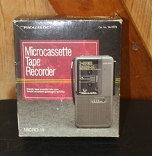 Realistic microcassette tape for sale  New Castle