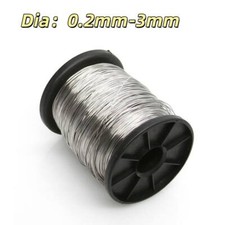 Dia：0.2mm-3mm 304 Stainless Steel Wire Single Hard Steel Wire Rustproof Durable comprar usado  Enviando para Brazil