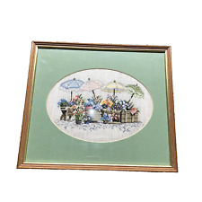 Completed framed tapestry for sale  ABINGDON