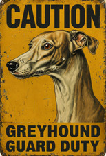 Caution greyhound guard for sale  DUNSTABLE