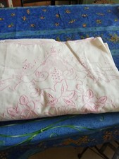 Paire draps rose d'occasion  Portets