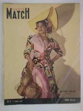 paris match n 2 avril 1949 d'occasion paris match n 2 avril 1949 d'occasion Rouen-