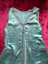 Robe verte soie d'occasion  Saint-Sever