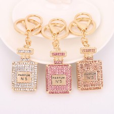 Frasco de perfume de cristal chaveiro bolsa de carro menina presente pingente joia comprar usado  Enviando para Brazil
