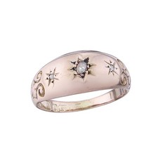 Ring rosenschliff diamant gebraucht kaufen  Münster