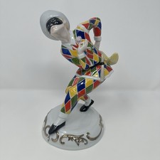 Capodimonte harlequin masked d'occasion  Expédié en Belgium