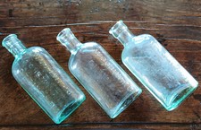 Vintage bottles glass for sale  STAFFORD