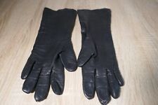 Schwarze hohe lederhandschuhe gebraucht kaufen  Laubach