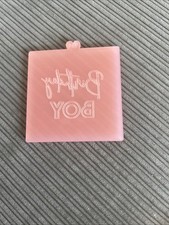Birthday boy fondant for sale  CHESTERFIELD