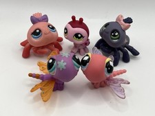 Littlest Pet Shop LPS Spider #329 #258 Ladybug #1474 Dragonfly #2146 #503 comprar usado  Enviando para Brazil