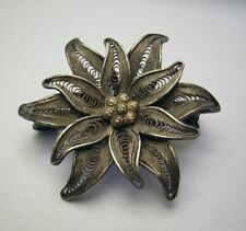 Spilla argento filigrana usato  Chiavari