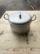 Vintage aluminium saucepan for sale  COLCHESTER