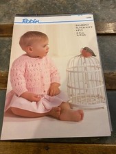 Robin baby cardigan for sale  MACHYNLLETH