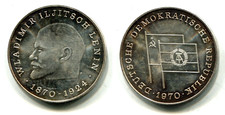 Silbermedaille ddr 1970 gebraucht kaufen  Haltern am See