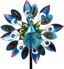 Peacock metal wind for sale  New York